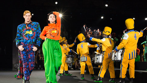 „Kenzo x H&M“ kolekcijos pristatymo akimirka