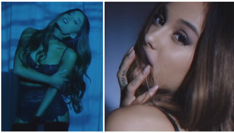 Ariana Grande vaizdo klipe &bdquo;Dangerous Woman&ldquo;