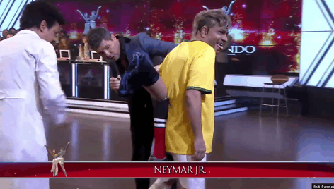 Argentinos televizijos laida tyčiojasi i&scaron; Neymaro