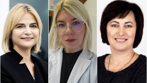 Kristina Kantminienė, Aida &Scaron;ermuk&scaron;nytė ir Ingrida Tumosienė