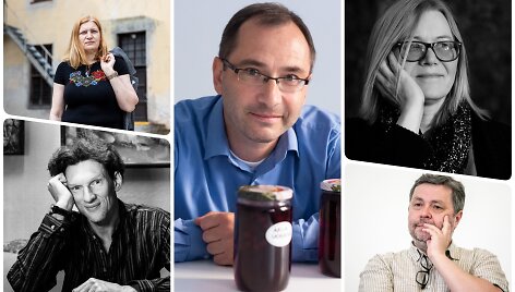 Giedrė Kazlauskaitė, Gvidas Latakas, Gintaras Bleizgys, Sara Poisson, Arnas Ali&scaron;auskas