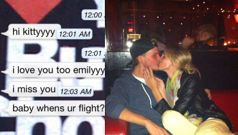 Avicii su buvusia mergina Emily Goldberg