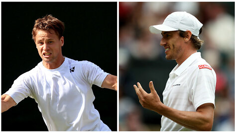 Ričardas Berankis ir Johnas Millmanas