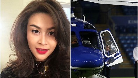Tailando tituluota gražuolė Nusara Suknamai žuvo per sraigtasparnio avariją Lesteryje.
