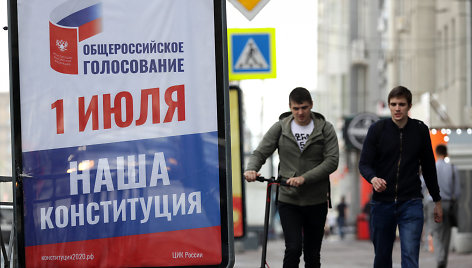 Rusijoje ruošiamasi referendumui dėl Konstitucijos pataisų