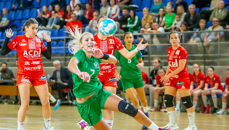 Kauno „Žalgirio“ rankininkės baigė pasirodymus EHF Europos taurės turnyre.