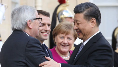 ES lyderiai ir Kinijos prezidentas