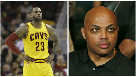 LeBronas Jamesas atsikirto Charlesui Barkley