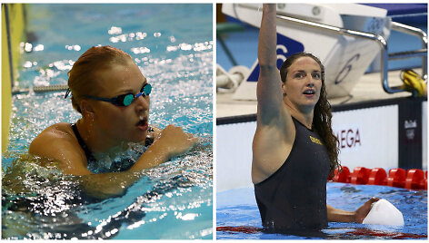 Rūta Meilutytė ir Katinka Hosszu