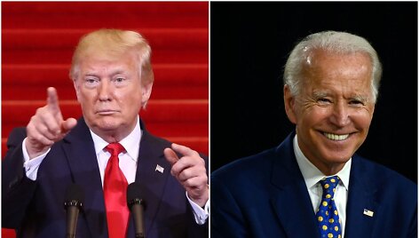 Donaldas Trumpas ir Joe Bidenas