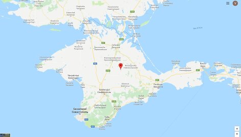 Krymo pusiasalis &bdquo;Google Maps&ldquo; paslaugoje
