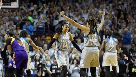 WNBA čempionėmis tapo „Minnesota Lynx“ krepšininkės.