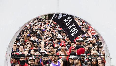 „Toronto Raptors“ pergalės paradas