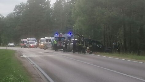 Avarija Varėnos rajona