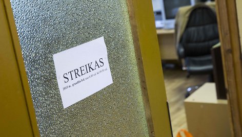 Streikas Vilniaus Pilaitės gimnazijoje