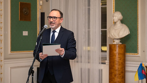 LNDM generaliniam direktoriui dr. Arūnui Gelūnui įteiktas valstybinis Ukrainos ordinas