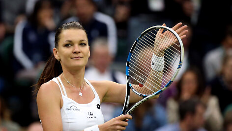 Agnieszka Radwanska Vimbldone startavo pergalingai