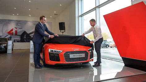 Naujo &bdquo;Audi&ldquo; centro Kaune atidarymas