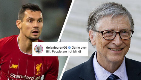 Dejanas Lovrenas ir Billas Gatesas