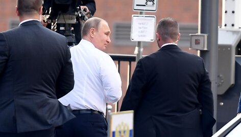 Vladimiras Putinas Hamburge
