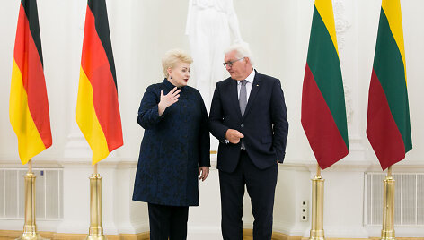 Dalia Grybauskaitė ir Frankas Walteris Steinmeieris