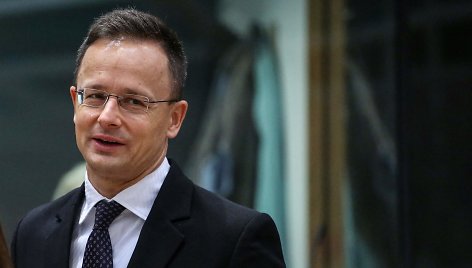 Vengrijos užsienio reikalų ministras Peteris Szijjarto