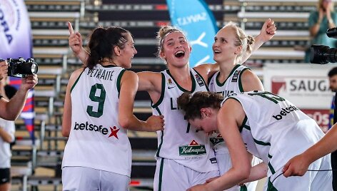 3x3 Tautų lygoje &ndash; pergalingas merginų žygis