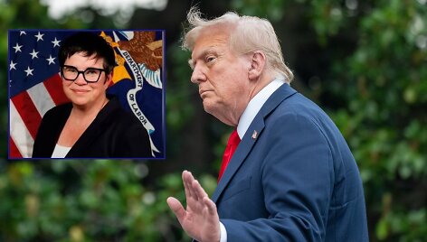 Erika McEntarfer ir Donaldas Trumpas