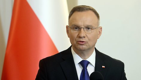 Lenkijos prezidentas Andrzejus Duda