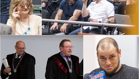 Temos iliustracija: riau&scaron;ių bylos dalyviai
