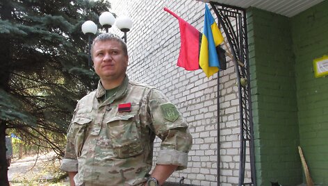 &bdquo;Pravyj sektor&ldquo; karinėje bazėje