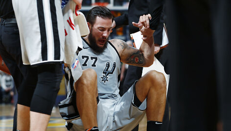 Joffrey Lauvergne praėjusį sezoną atstovavo &bdquo;San Antonio Spurs&ldquo;.