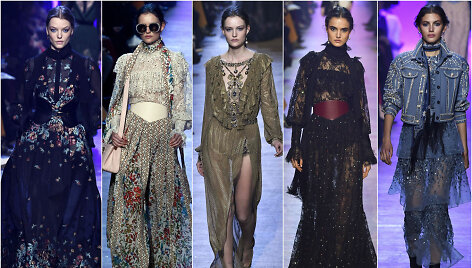 &bdquo;Elie Saab&ldquo; 2018&ndash;2019 m. rudens ir žiemos kolekcijos modeliai