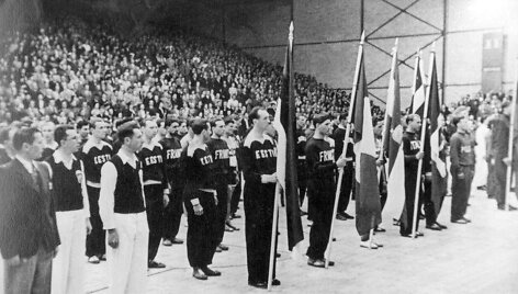 Trečiojo Europos vyrų krep&scaron;inio čempionato atidarymo i&scaron;kilmės naujoje Sporto halėje Kaune