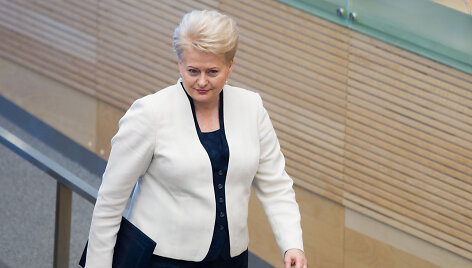 Lietuvos prezidentė Dalia Grybauskaitė