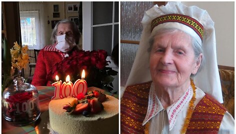 Anyk&scaron;čių rajone gyvenančiai Onai Varanavičienei &ndash; 100 metų