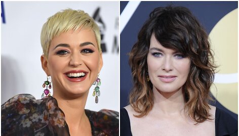 Katy Perry ir Lena Headey