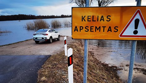 Pavasario potvynis Lietuvos Pamaryje