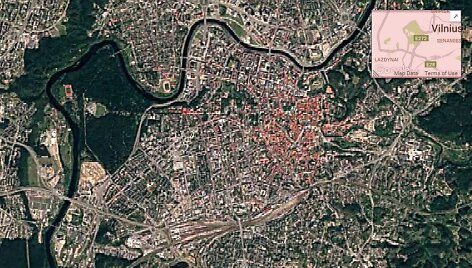 Vilnius i&scaron; kosmoso