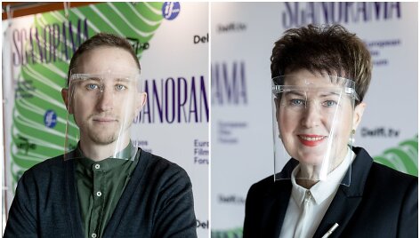 &bdquo;Scanoramos" vadovė Gražina Arlickaitė ir programos sudarytojas Dmitrijus Gluscevskij