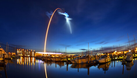 &bdquo;SpaceX&ldquo; raketa gabena į TKS i&scaron;manų robotą ir stiprios kavos
