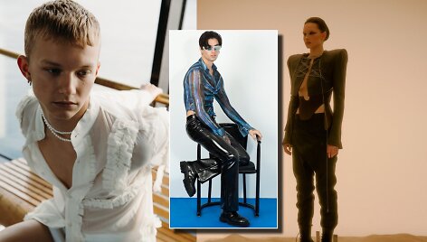 Domanto &Scaron;maižio, Tommazo, Valdemaros Jasulaitytės & Marijos Petraitytės kolekcijos modelis