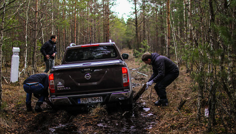 „Nissan Navara“ „4x4 Propaganda“ renginyje