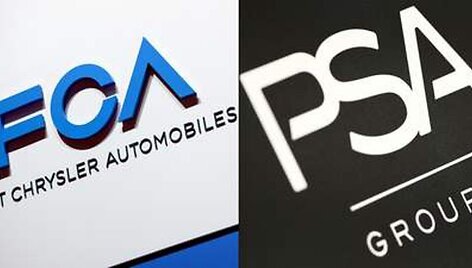 &bdquo;Fiat Chrysler&ldquo; ir &bdquo;PSA Peugeot Citroen&ldquo; susijungimas