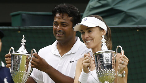 Martina Hingis ir Leanderis Paesas 