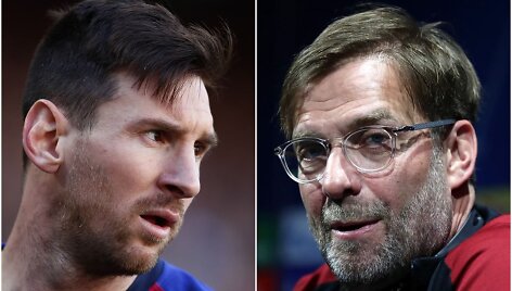L.Messi ir J.Kloppas