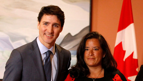 Justinas Trudeau ir Jody Wilson-Raybould