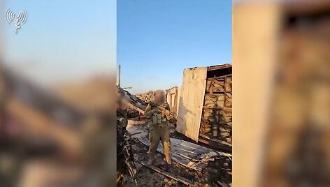 Izraelio kariai aptiko paslėptą &bdquo;Hamas&ldquo; raketų paleidimo įrenginį