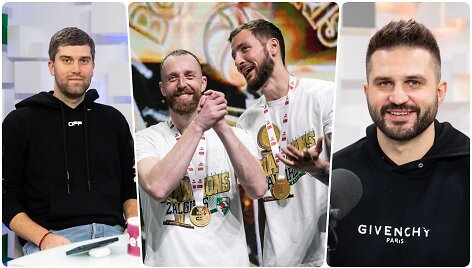 Marius Rutkauskas ir Linas Kleiza apie karo i&scaron;kraipytą rinką ir &bdquo;Žalgirio&ldquo; situaciją