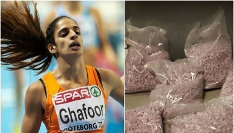 Madieda Ghafoor sulaikyta su dideliu kieki narkotikų.